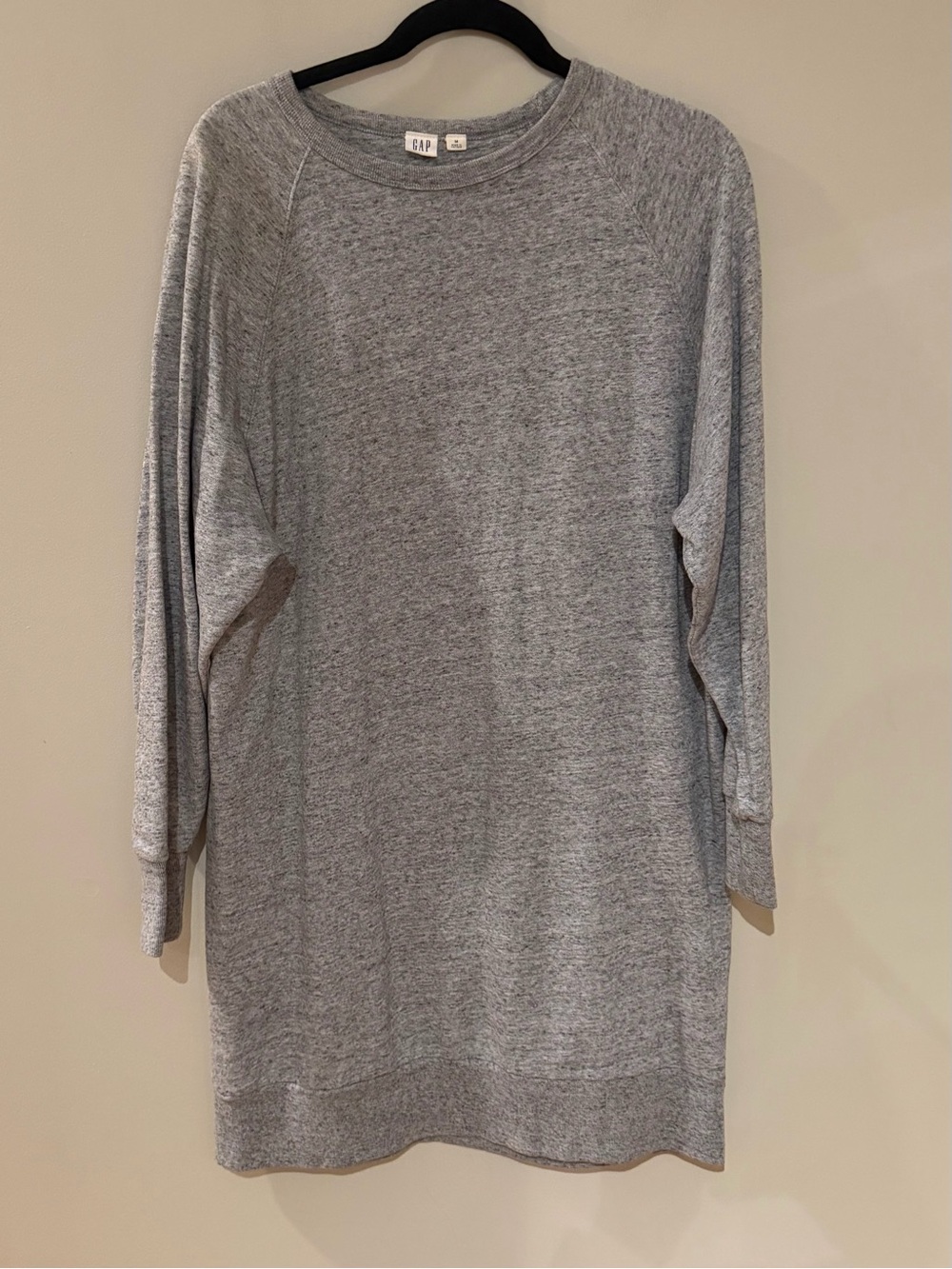 GAP Gray Crewneck Sweater Dress